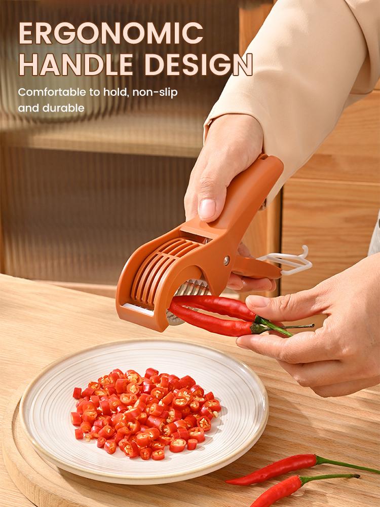 Salad Cutter Chopper Portable Manual Banana Slicer Creative Fruit Vegetable Slicer Home Kitchen Gadgets Chopping Tool Accessorie