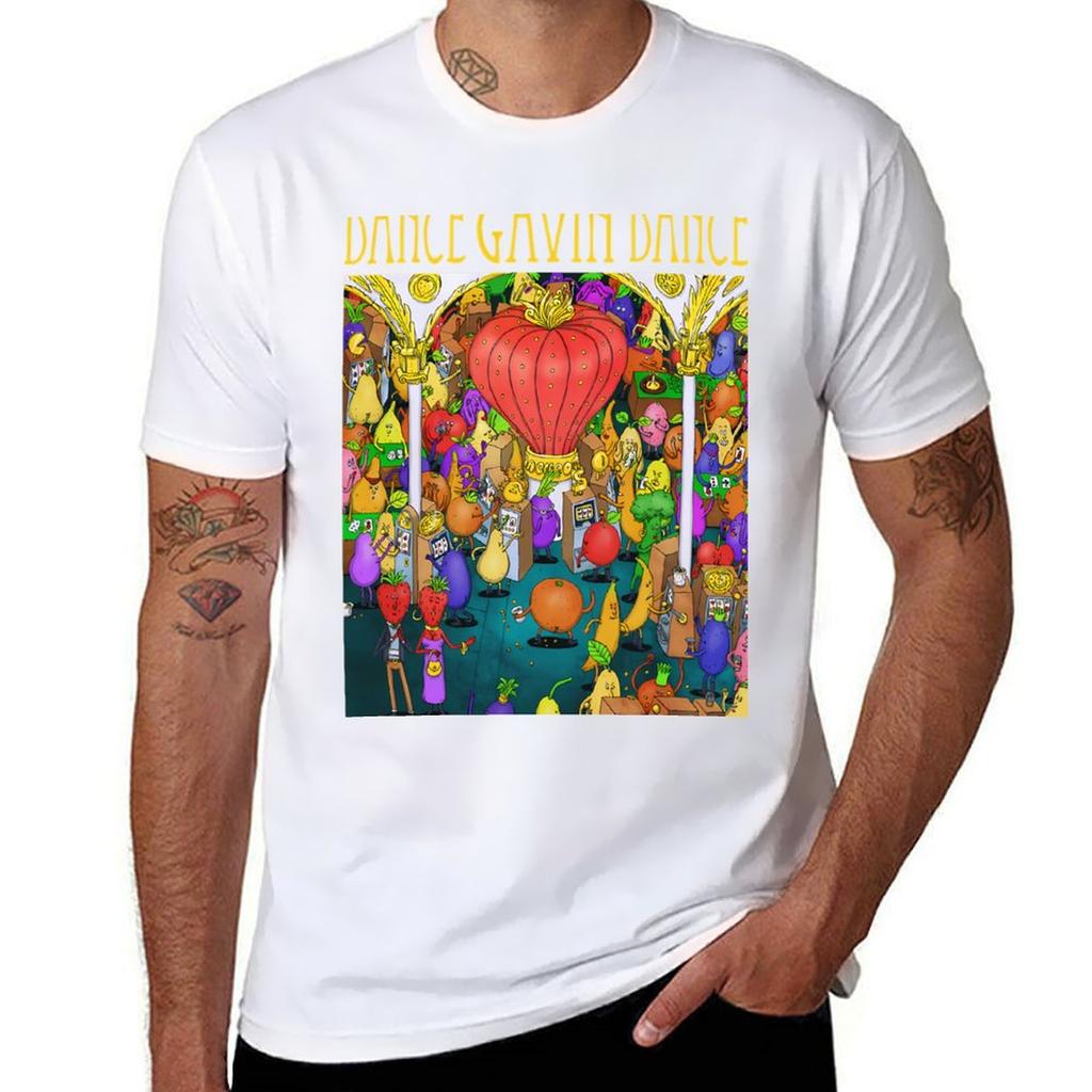 Dance Gavin The Jackpot Juicer Tour Dance Gavin Artificial Selection Tshirt Daily Wear Plain Short Sleeve Shirt