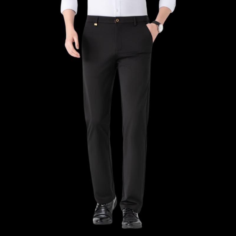 Pierre Cardin Men's Ice Silk Quick-Dry Business Casual Trousers