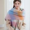 Scarf Warm Scarf Large Shawl Plaid Plaid