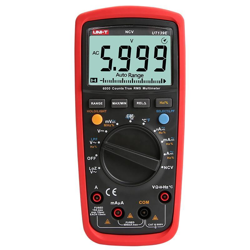 UNI-T UT139E True RMS Digital Multimeter (CN version)