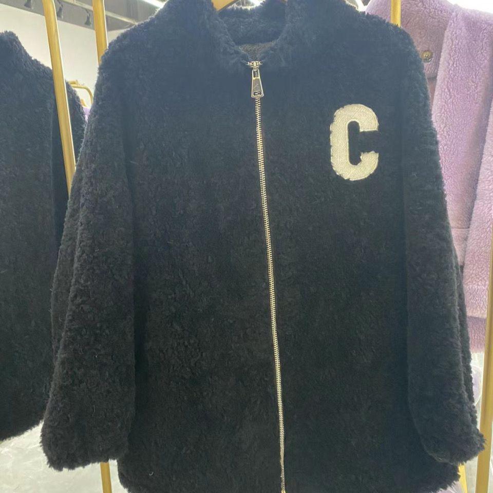 Осенне-зимняя домашняя двусторонняя куртка из кораллового флиса, женский флисовый утолщенный кардиган из короткого плюша