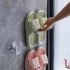 New Style Bathroom Slipper Rack Punch-free Wall-mounted Room Bathroom Drain Rack Slipper Rack Toilet Slipper Rack