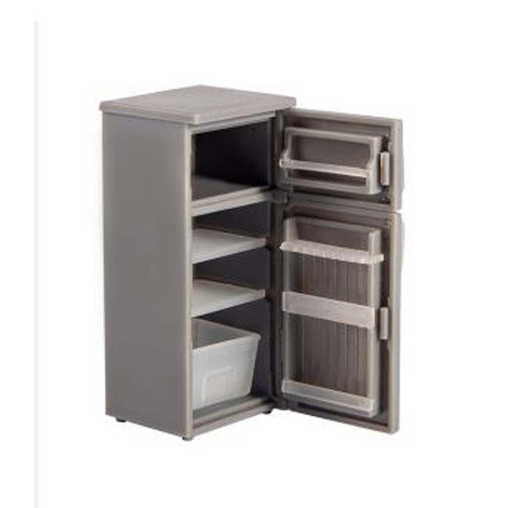 Dollhouse Accessories 1:12 Dollhouse Miniature Doll House Decoration Simulation Refrigerator