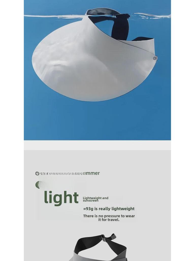 Женская бесшовная солнцезащитная шляпа: Большие поля, ажурный верх для езды на велосипеде весной и летом