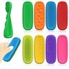 8/16Pcs Silicone Sensory Stone Toy Anxiety Stress Relief Portable Travel Kids
