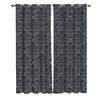 Baroque Pattern Decoration Flower Grey Window Curtains Scenic Curtains for Living Room Decorative Items Living Room
