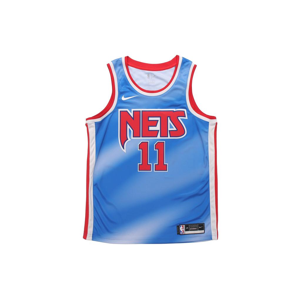 Nike Баскетбольная майка NBA Classic Straight-Fit, Кайри Ирвинг #11, мужская футболка Fan Edition, синяя, CQ4253-403