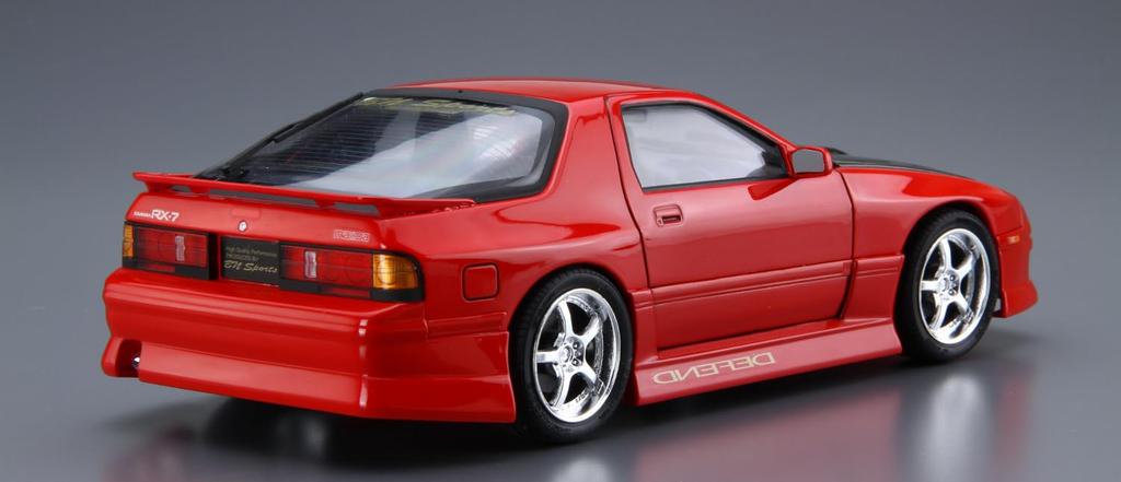 Aoshima Bunka Kyozai Серия Тюнингованные Автомобили Mazda BN Sports FC3S Пластиковая Модель 1/24 №40 RX-7 '89