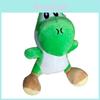 Adorable Super Mario Bros Plush Yoshi Joeut Stuffed Animal Doll For Kids Ages 3 And Up