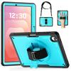 Чехол для Samsung Galaxy Tab S11 с ручным ремешком, подставкой, из ПК + ТПУ, чехол для планшета с плечевым ремнем и держателем для карандаша