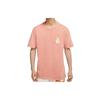 Daisy Print Crew Neck Short Sleeve T-Shirt Men Tops Rock-Pink DM6334-693