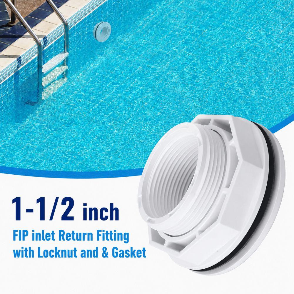With Locknut Pool Return Fitting With Gasket Pool Water Return Fitting for Hayward SP1023