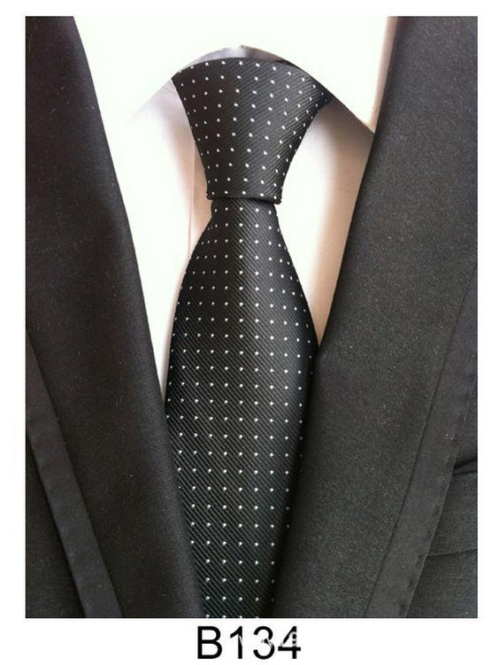 Мужской галстук ручной работы из полиэстерового шелка – повседневный, официальный или профессиональный