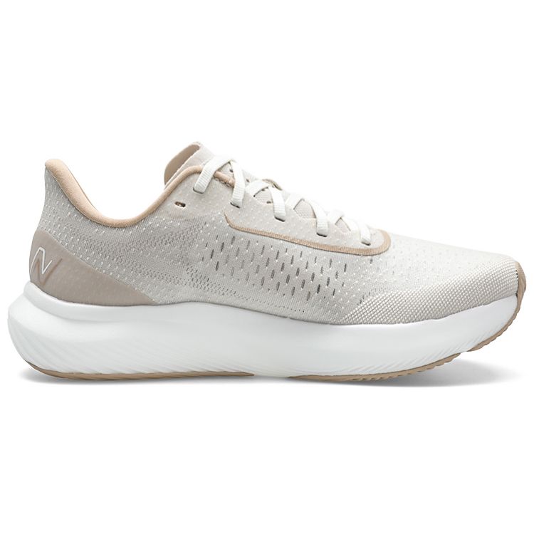 New Balance Кроссовки Nb Fuelcell Sports Comfort с амортизацией из ткани, кожи, нескользящие, дышащие, с низким верхом, для тренировок, унисекс, светло-бежевые, MFCXGG3
