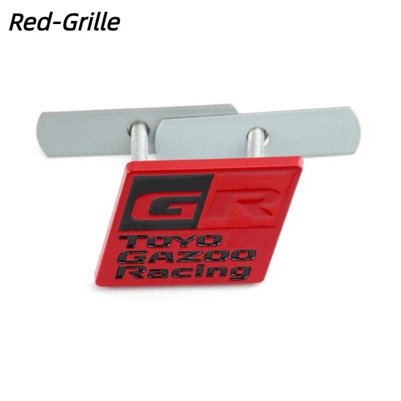 Металлическая наклейка на автомобиль GR Gazoo Racing Логотип Значок Эмблема Декаль для HV Y-ARiS GRMN 86 P-rius H-arrier