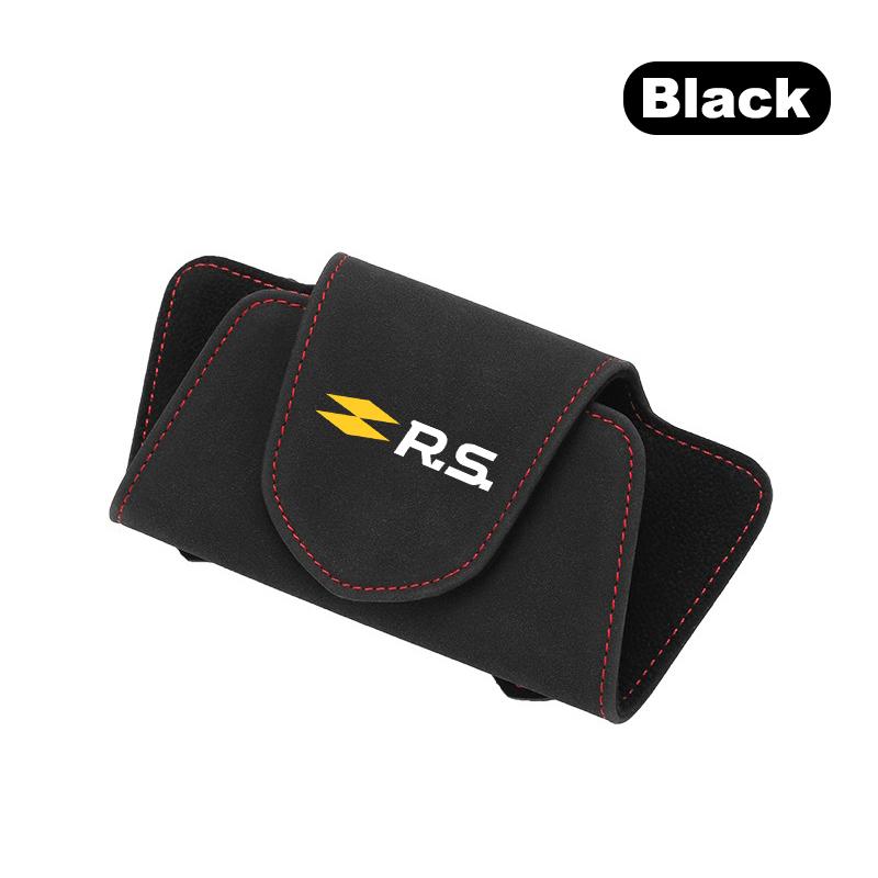Car Sun Visor Glasses Holder Glasses Accessory For Renault Fluence Captur Megane Clio Kadjar Talisman Arkana RS Line Logan Kwid r111