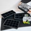 Пищевой силиконовый квадратный поднос для кубиков льда Форма для самостоятельного изготовления льда Поднос для кубиков льда Летние инструменты для охлаждения напитков и бара