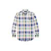 Polo Color Block Plaid Button-Down Long Sleeve Shirt Men Shirts Multicolor 710937880-001