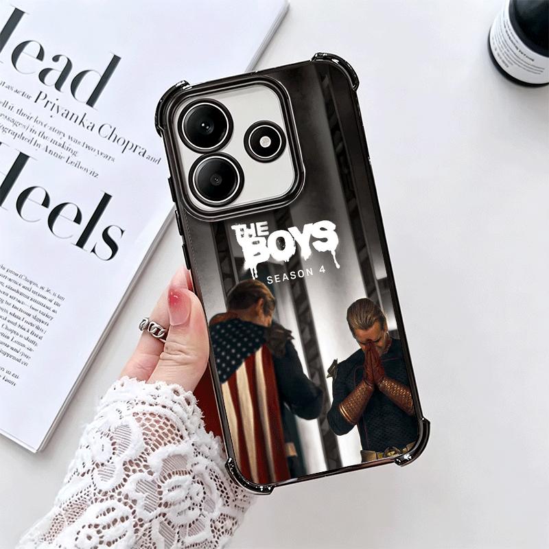 Чехол для телефона The Boys H-Homelander Мягкий для Xiaomi Redmi Note 14 15 Pro Plus 13 12 11S 11T 5G 10 9S 9 Покрытие Защита от падения Fundas
