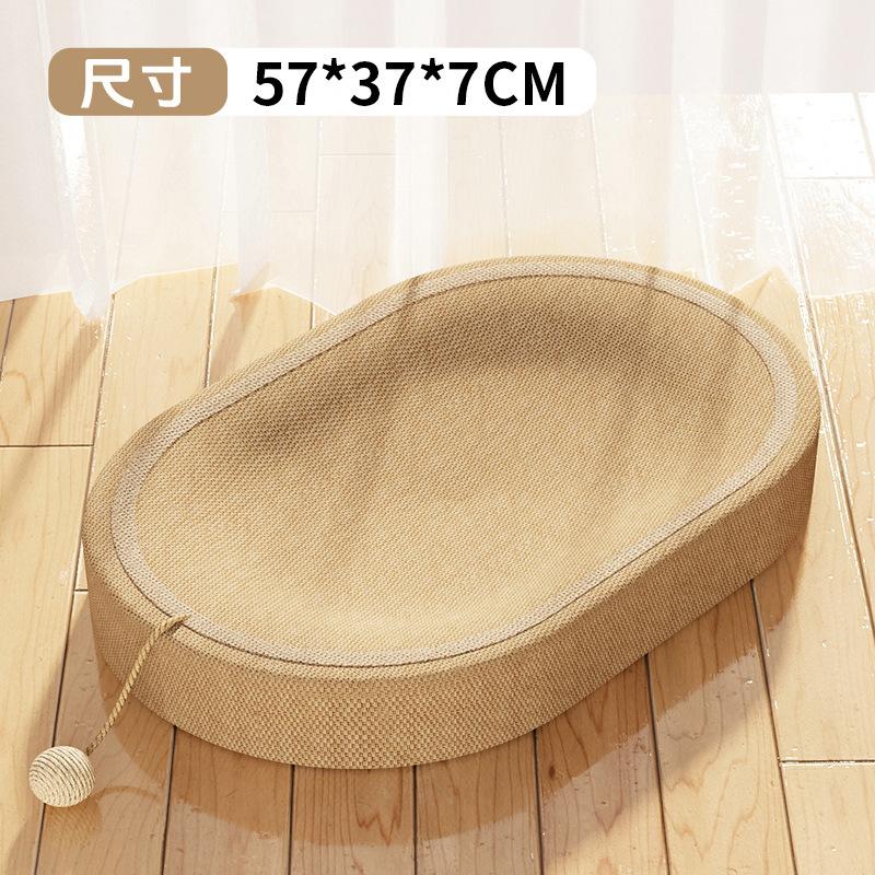 Sisal Cat Scratching Board Cat Nest Is Integrated, Wear-resistant Universal in All Seasons, Oversized and Scratch-resistant Pet Products