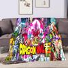 Cartoon Children's Gift Soft Four Seasons Dragon-Ball Portable Blanket Sofa Blanket Thin Sheet Office Tour Sherpa Warm Blanket.