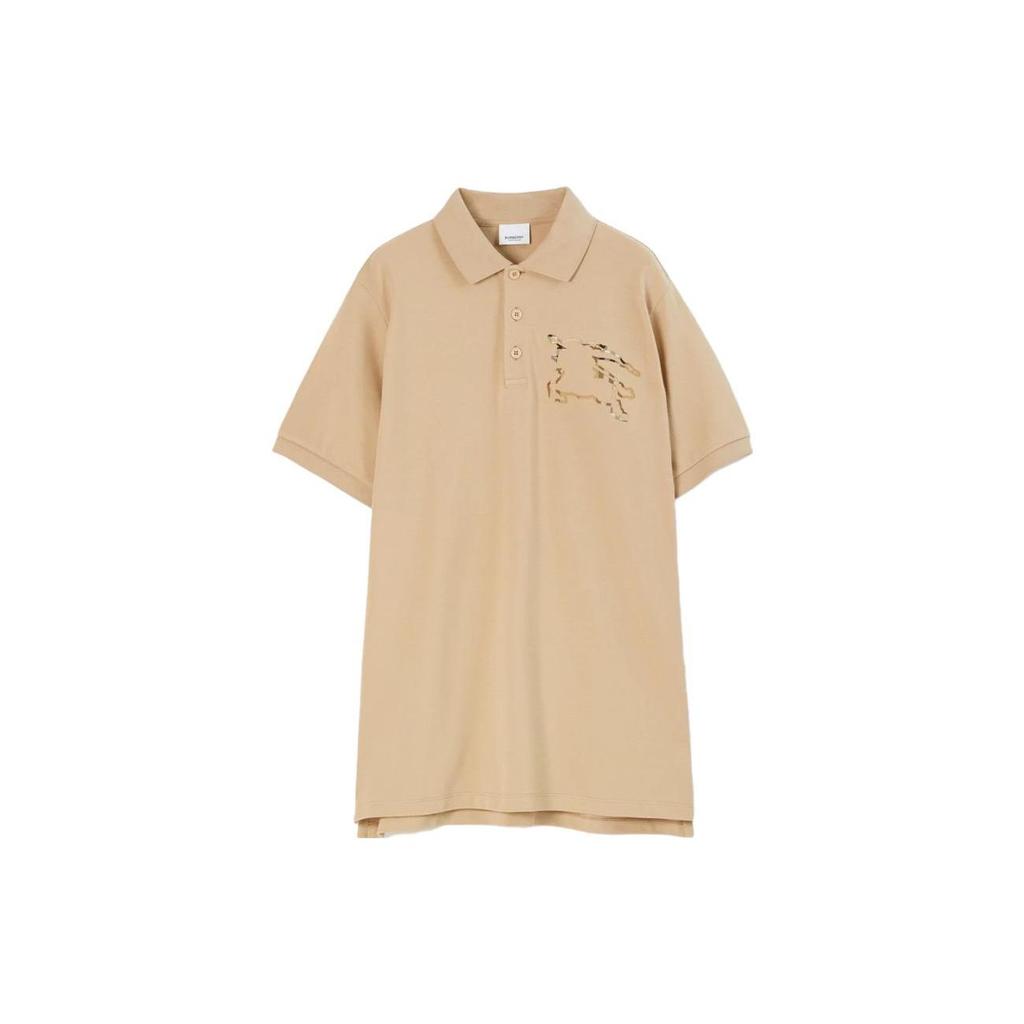 Burberry Equestrian Knight-motif cotton polo shirt 80727041