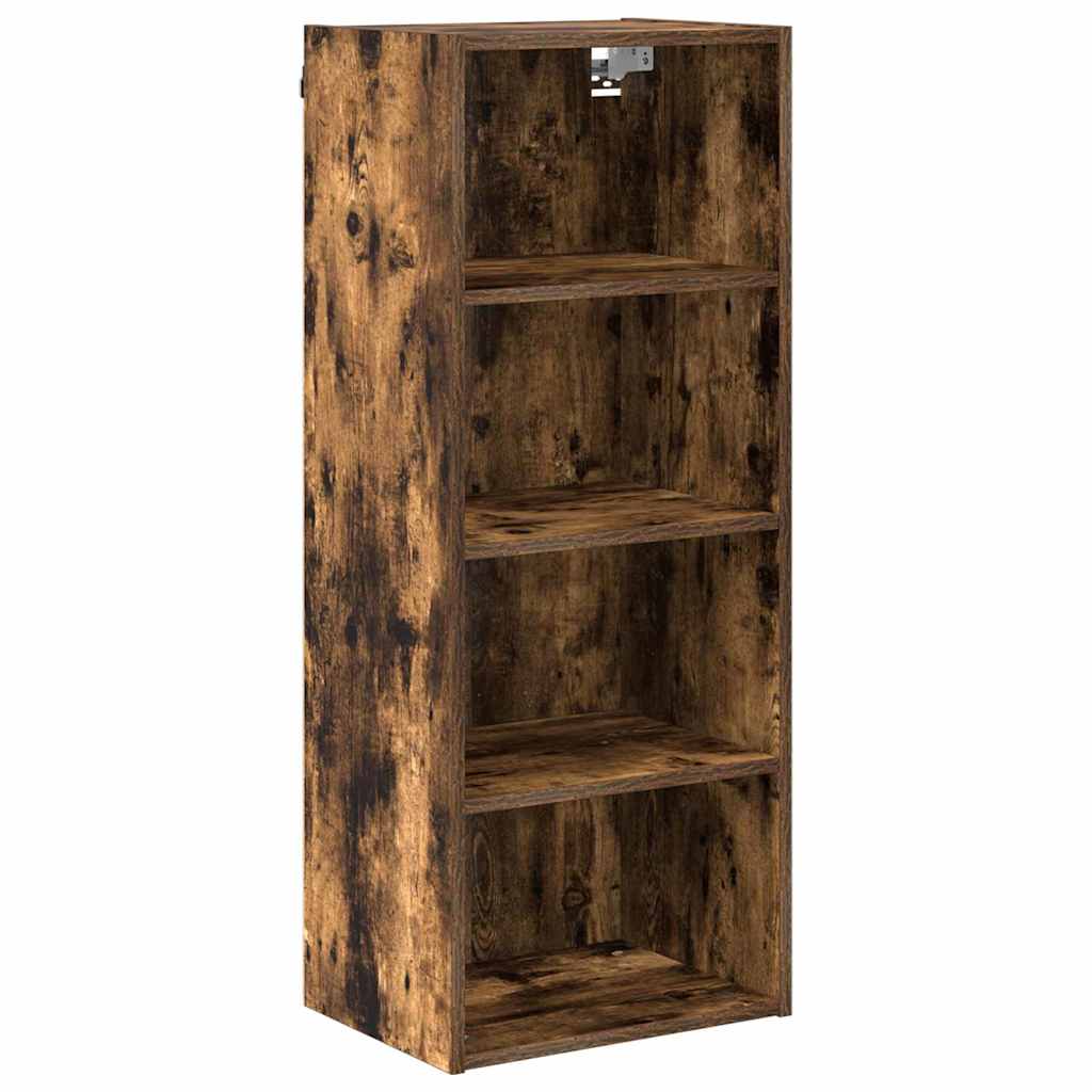 Hanging Cabinet Smoked Oak 40 x 29.5 x 100 cm Wood Based Material