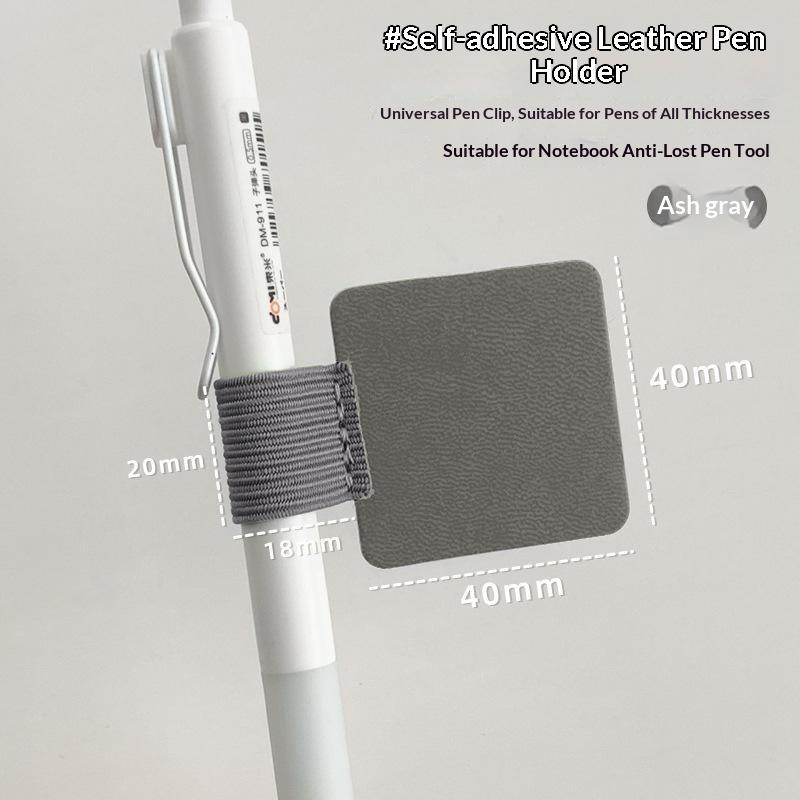 5/10 шт. Самоклеящийся зажим для ручки Эластичный держатель-петля для ручек Для блокнотов Ежедневников Планировщиков Аксессуары Канцелярские товары для офиса и школы