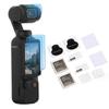 Совместимо с DJI Osmo Pocket 2 комплекта защитной пленки 9H high easy to 3, твердость, ударопрочность, отсутствие пузырей, пропускаемость, применимость,
