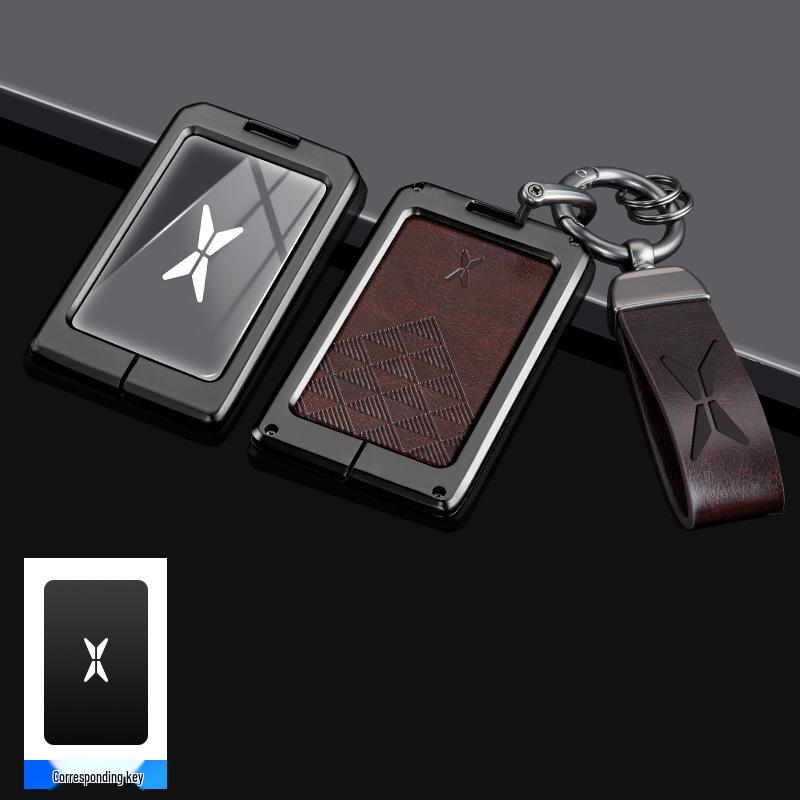 Чехол для ключа автомобиля Xpeng для моделей G3i, P7i, P5, G9, G3i, G6 - Защитный корпус и пряжка