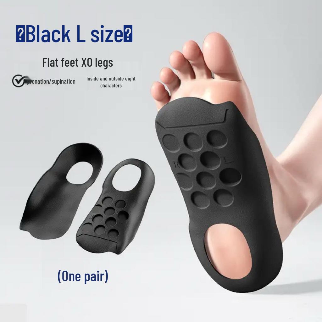 Стельки с поддержкой свода стопы для плоскостопия, пяточные подкладки и коррекция X-образных ног