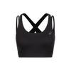 Round Neck Comfortable Breathable Fashion Sports Underwear Women Underwear Black 2032C929-001