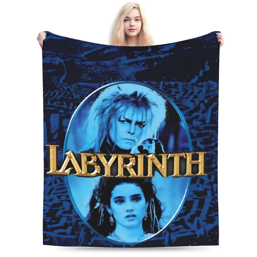 Comfort Labyrinth Movie Blanket Stuff Home Decorative  Throws And Blankets Super Soft Fleece for Car