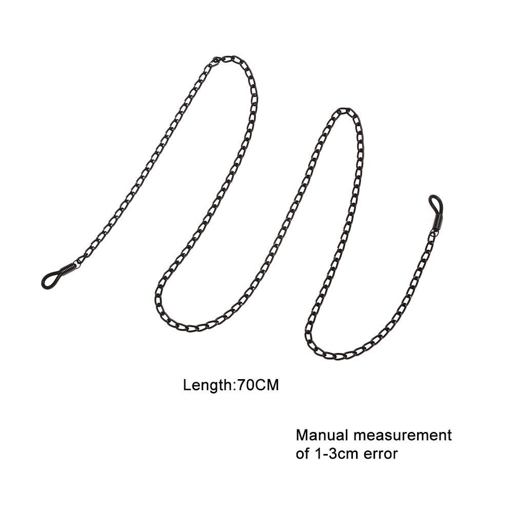 Women  Black Reading Glasses Glasses Necklace  Eye Wear Accessories Eyeglass Lanyard  Glasses Chain