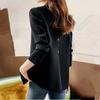 Suit Jacket Women Formal Blazer Coat Female Long Sleeve Single Button Straight Jacket Office Ladies Work Wear