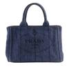 Canapa Handbag 1BG439 Tote Bag Blue Denim Women Used
