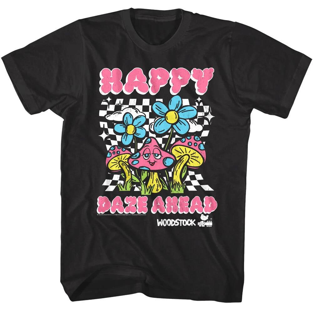 Woodstock Happy Daze Ahead Men's T Shirt