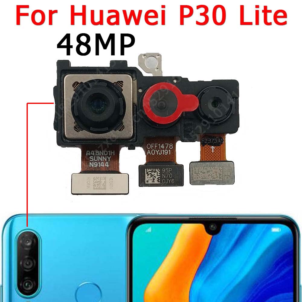 Оригинальная задняя камера для Huawei P9 P10 Plus P20 Lite P30 Pro, модуль задней камеры, вид сзади, замена, ремонт, запасные части
