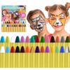 Crayons Maquillage - ACWOO - 28 Couleurs - Non-Toxique - Lavable - Pour Enfants