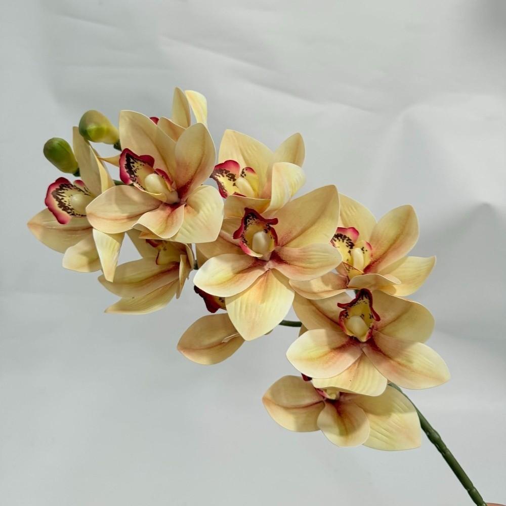 Fashion 10 Head Artificial Flowers Festival Party Supplies Handmade Magnolia Fake Flowers Craft Floral False Flowers Outdoor