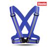 Цвета 12 Отражающих Ремней Регулируемый Жилет Безопасности Эластичная Лента для Взрослых и Детей Одежда для Ночного Бега и Велосипедной Езды