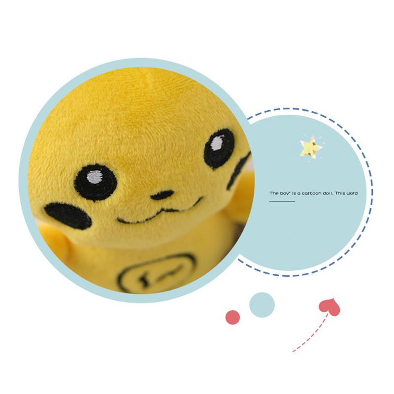 Брелок для ключей Pokemon Pikachu Plush, мультяшная милая кукла, парная сумка, подвеска, брелок для автомобиля, плюшевая игрушка Pikachu, подарок для ребенка