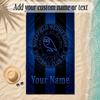 Beach TowelSheffield Wednesday FC Custom Name Text Personalized Soft Towel for Beach Pool Indoor Home Decor Gift