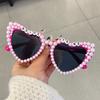 Жемчужные Свадебные Солнцезащитные Очки Девичник Сердечки Вечеринка Перед Свадьбой Подружка Невесты Невеста Медовый Месяц Подарок