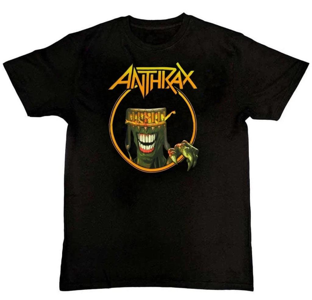 Музыкальная группа Anthrax Графический принт Унисекс Мужская 100% Хлопок Футболка Мужские Футболки Топ