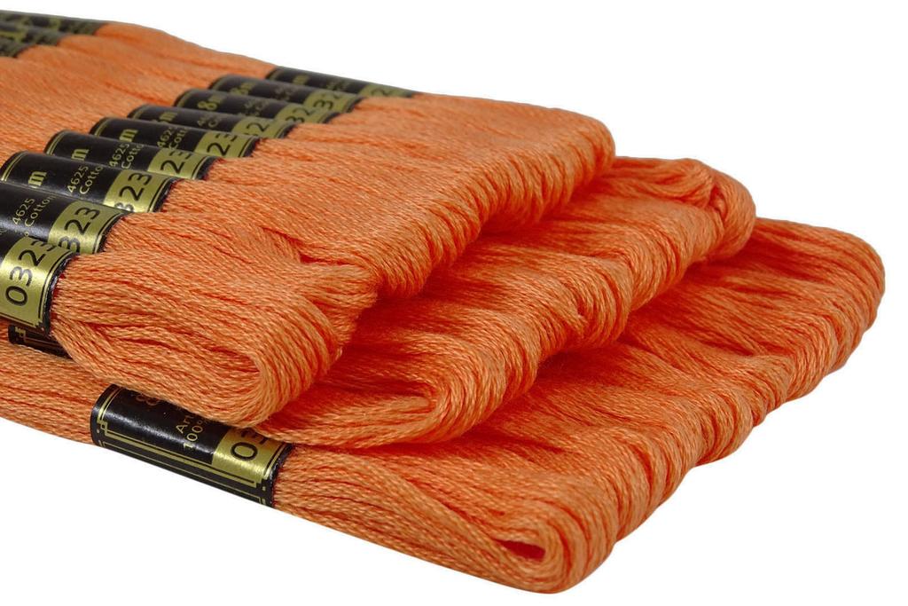 IBA Indianbeautifulart Твердые ручные стежки Швейные мотки Многожильные хлопчатобумажные нитки для вышивания