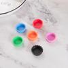 6PCS Silicone Bottle Cap Color Round Soft Glue Plug Keeps Fresh Vacuum Sealing Champagne Bottle Creative Kitchen Tool