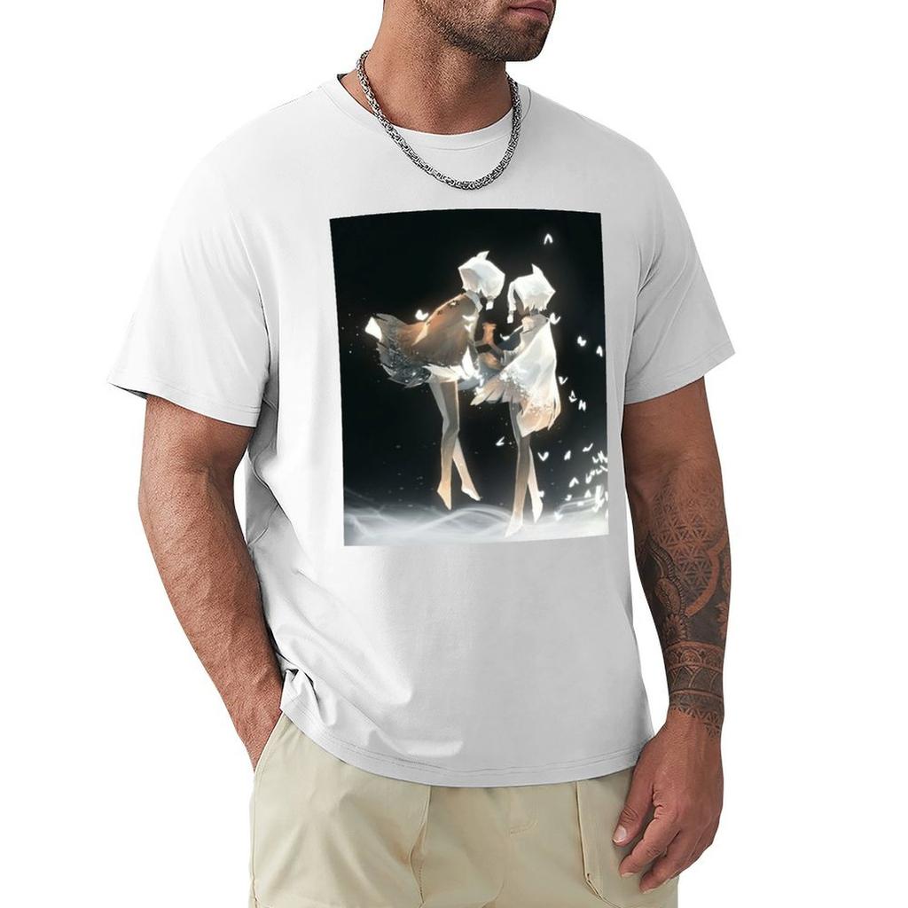 sky cotl TShirt Novelty Print Casual Tee Shirt