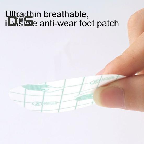Невидимая наклейка на каблук, устойчивая к износу, водонепроницаемая подушечка для ухода за ногами, прозрачные защитные накладки для высоких каблуков, клейкие подушечки, устойчивые к поту